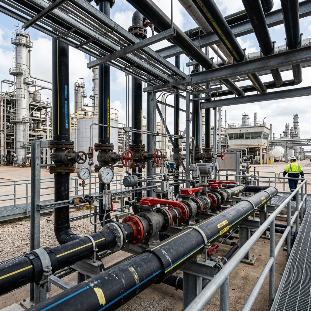 Industrial Use HDPE Piping